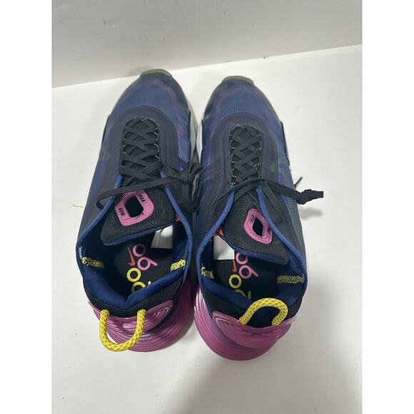 Nike‎ Air Max 2090 Blue Void Active Fuchsia Sneaker Shows Sz 11.5 Men’s main image 2